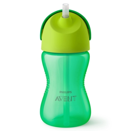 Avent gertuvė Straw Cup su šiaudeliu, 300 ml.