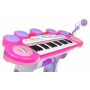 Vaikiškas pianinas su kedute Power Pink