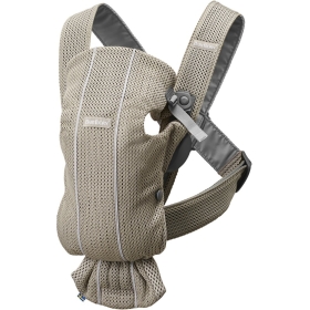 Babybjorn nešynė Mini Greige Mesh