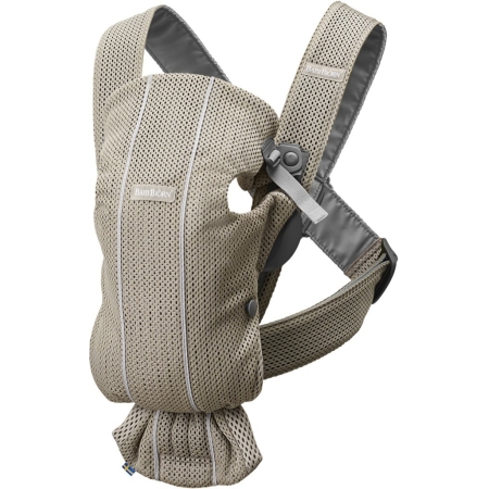 Babybjorn nešynė Mini Greige Mesh
