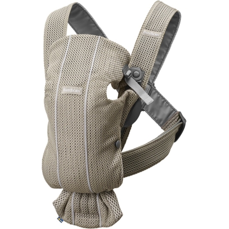 Babybjorn nešynė Mini Greige Mesh