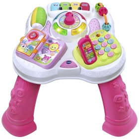 Lavinamasis staliukas Vtech Learn and Play Pink