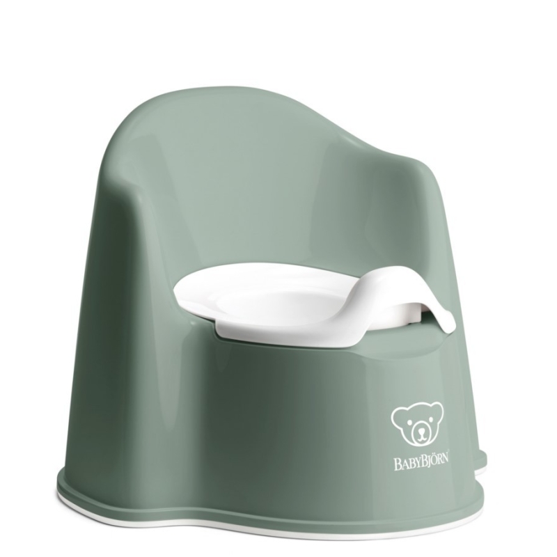 Naktipuodis BabyBjorn Potty Chair (spalva - žalia)