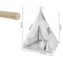 Palapinė - vigvamas Tipi Grey Clouds