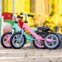 Balansinis dviratukas be pedalų Pink Heart