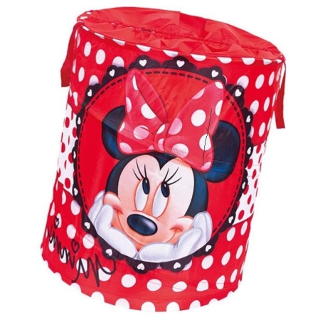 Disney apvalus žaislų krepšys Pop Up Minnie