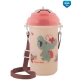 Canpol Babies gertuvė su šiaudeliu ir dirželiu (talpa - 400 ml.)