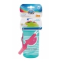 Canpol Babies gertuvė su šiaudeliu ir dirželiu (talpa - 400 ml.)