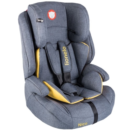 Automobilinė kėdutė Nico Yellow 9-36 kg.