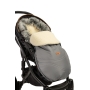 Žieminis vilnonis vokelis vežimėliui Eskimo Grey