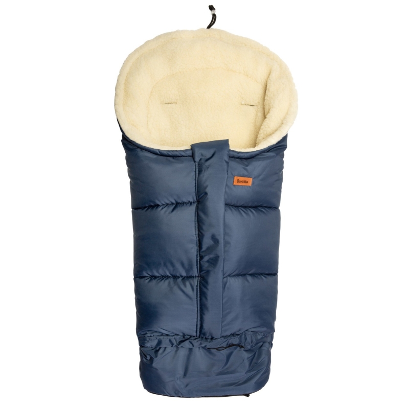 Vokelis su vilna Combi 3in1 Navy
