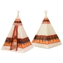 Vaikiška žaidimų palapinė Wigwam + 60 kamuoliukų