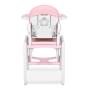 Maitinimo kėdutė-transformeris su lingėmis Pink Comfort