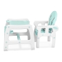 Maitinimo kėdutė-transformeris su lingėmis Mint Comfort