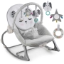 Gultukas - vibro kėdutė iki 18 kg. Bunny Grey