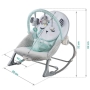 Gultukas - vibro kėdutė iki 18 kg. Bunny Mint