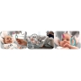 Gultukas - vibro kėdutė iki 18 kg. Bunny Pink