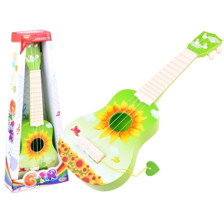 Vaikiškas plastikinė gitara SunFlower