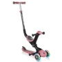 Globber paspirtukas Go UP DELUXE Lights Pastel Pink