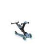 Globber paspirtukas Go UP DELUXE Lights Ash Blue