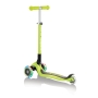 Paspirtukas Globber Primo Foldable Lights Lime Green