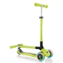 Paspirtukas Globber Primo Foldable Lights Lime Green