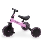 Triratukas su pedalais - balansinis dviratukas 3in1 Pico Pink