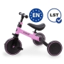 Triratukas su pedalais - balansinis dviratukas 3in1 Pico Pink