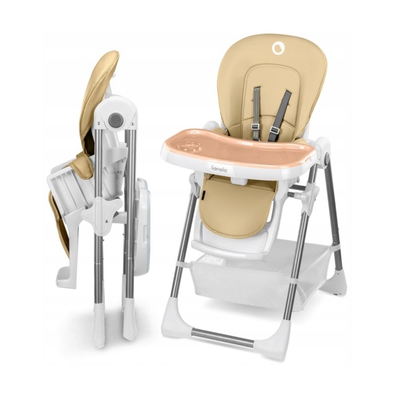 Maitinimo kėdutė Lionelo LINN Plus Beige