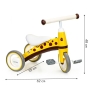 Mini triratukas su pedalais Yellow Dots
