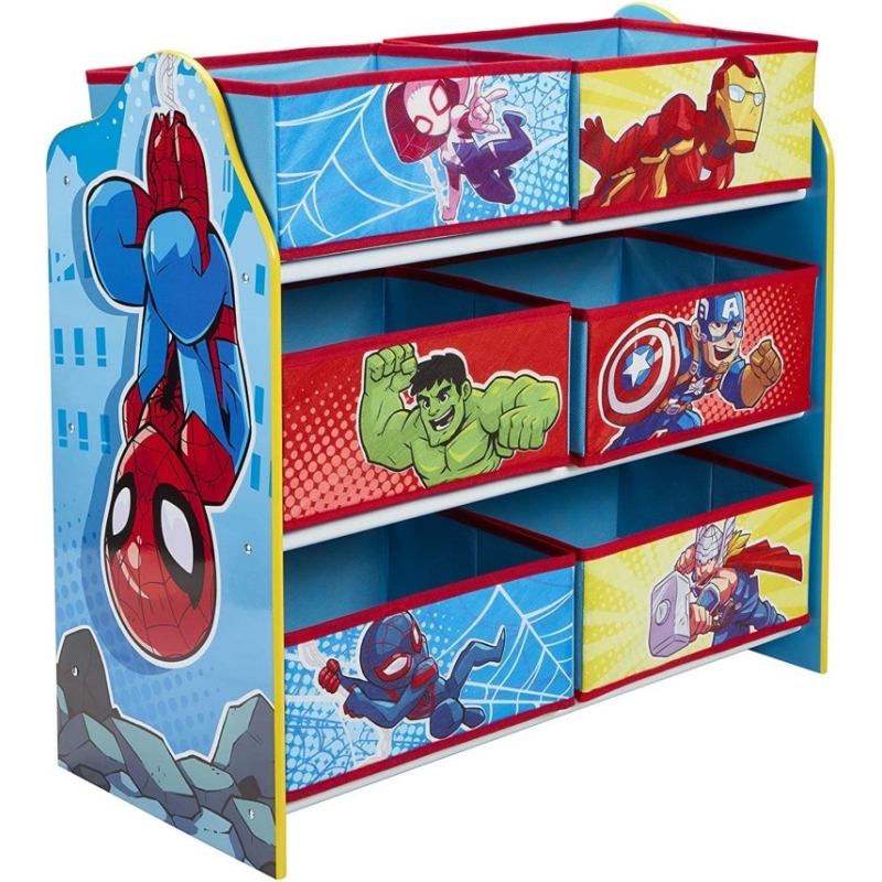 Žaislų lentyna - komoda Marvel Superherojai