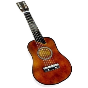 Vaikiška medinė gitara Dark Brown