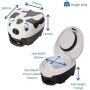 My Carry Potty kelioninis naktipuodis Cow