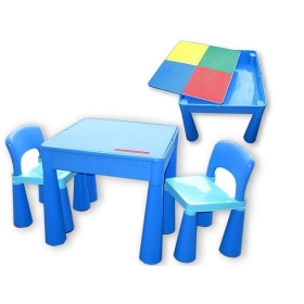 Vaikiškas stalas su 2 kėdutėmis
