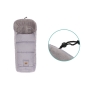 Šiltas vokelis vežimėliui Peak LightGrey Melange