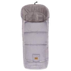 Šiltas vokelis vežimėliui Peak LightGrey Melange