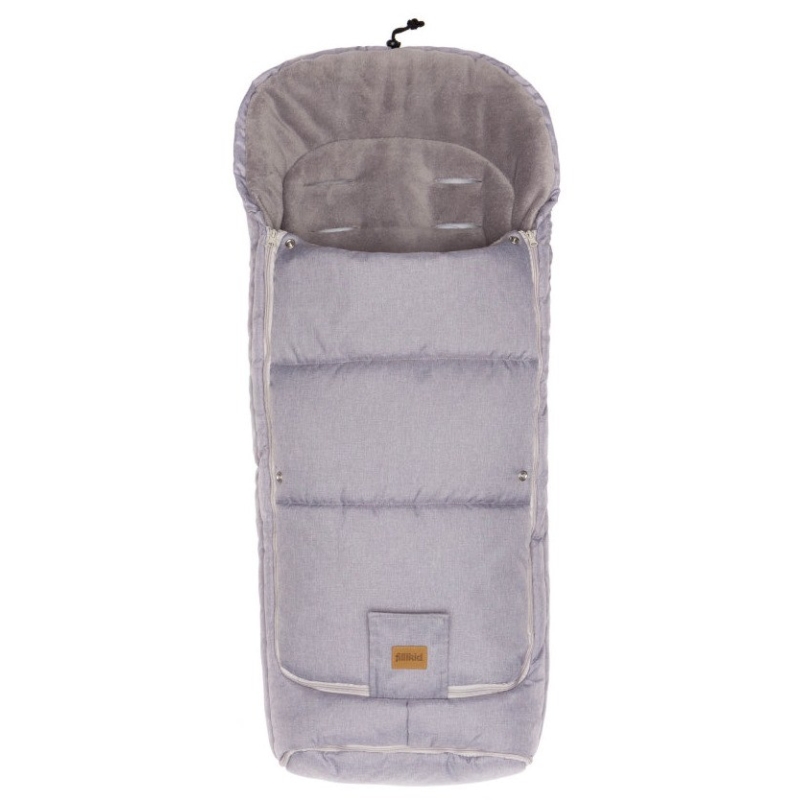 Šiltas vokelis vežimėliui Peak LightGrey Melange
