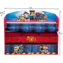Didelė žaislų dėžė - knygų lentyna Paw Patrol