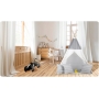 Palapinė Tipi Stars su LED lempute, vėliavėlėmis + 3 pagalvėlės