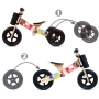 Medinis balansinis dviratukas Twist Sky 2in1