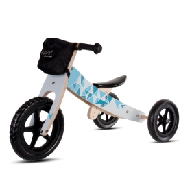 Medinis balansinis dviratukas Twist Sky 2in1