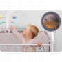 Karusėlė su pultu ir projekcija Bed Bell Pink