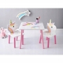 Staliukas su dviem kėdutėmis Unicorn