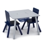 Medinis staliukas su 2 kėdutėmis Grey_Blue
