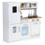 Medinė virtuvėlė White Deluxe su priedais