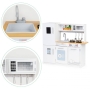 Medinė virtuvėlė White Deluxe su priedais