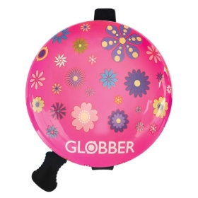 Skambutis dviračiui, paspirtukui Globber Deep Pink