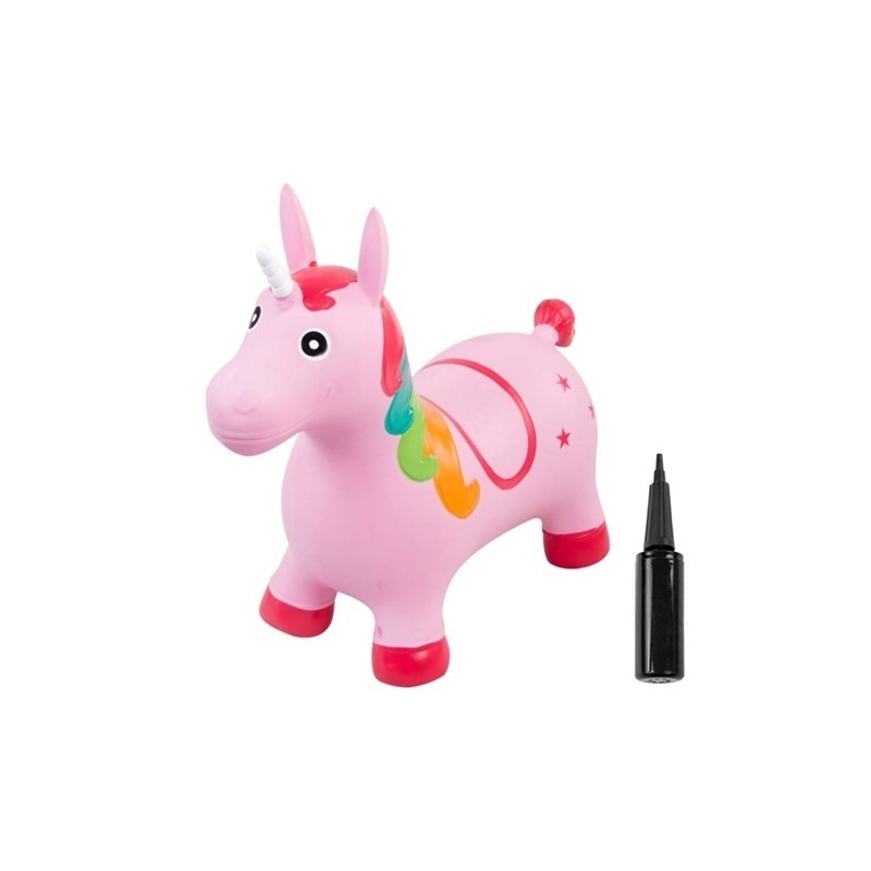 Guminis šokliukas Unicorn Pink