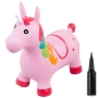 Guminis šokliukas Unicorn Pink