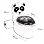 Muzikinis naktipuodis Panda su popieriaus laikikliu